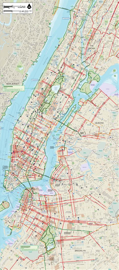 map  nyc bike paths bike routes bike stations