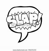 Slap Freehand Drawn sketch template