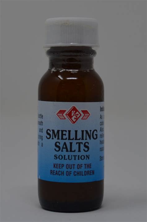 smelling salts  pharmaceuticals
