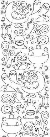 Monstruos Doodles Colorear Ausmalen Arte Colouring Gruffalo Ak2 Manualidades Grundschule Bordar Zum Kritzeleien Kinderzeichnungen Nähen Zeichnen Aulas Buch Headphone Wrap sketch template