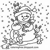 Family Snowman Coloring Pages Getcolorings Awesome Getdrawings Printable sketch template