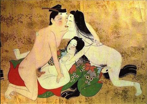japanese drawings shunga art 4 porn pictures xxx photos sex images