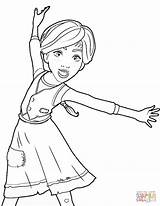 Leap Coloring Pages Ballerina Movie Felicie Félicie Printable Ballet Supercoloring Flats Trailers Categories sketch template