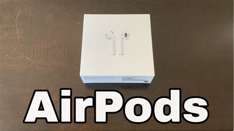airpods unboxing  setup  generation youtube