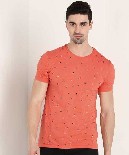 Half Sleeves Men Cotton Lycra Printed T Shirts Rs 155 Piece Swami