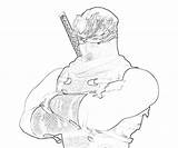 Hayabusa Ryu Ninja Gaiden Character Coloring Pages sketch template