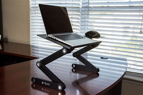 laptop stands ergonomic desk setups  chiropractors