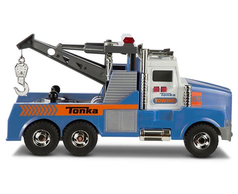 tonka mighty motorized tow truck toy catchcomau
