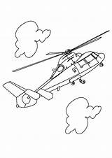 Hubschrauber Helikopter Ausmalbild sketch template