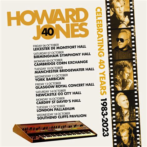 howard jones announces  chart topping blancmange  special guests