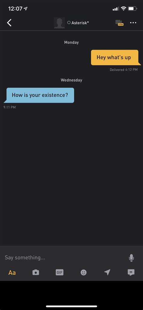 Scrolling Though Old Messages And This One Caught My Attention R Grindr