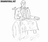 Professor Draw Xavier Men Drawingforall Stepan Ayvazyan sketch template