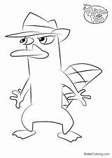 Phineas Ferb Perry Platypus Draw Drawing Step Drawings Coloring Pages Kids Cartoon Drawingtutorials101 Disney Character Paintingvalley Printable Getdrawings Tutorials Choose sketch template