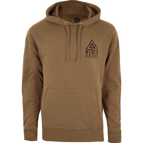 light brown oversized hoodie hoodies sweatshirts sale men