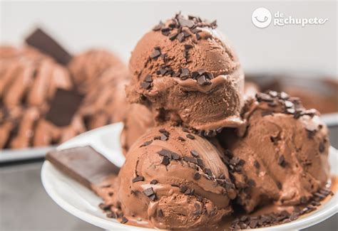 helado de chocolate casero como preparar el helado mas cremoso