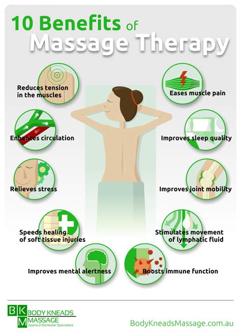 10 benefits of massage therapy [infographic] clarence arbour