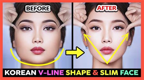 shape jawline  shape chin korean face exercise massage
