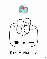 Num Noms Coloring Pages Mallow Minty Printable Cute Kids Color Series Bettercoloring sketch template
