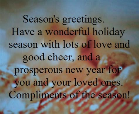 season  wishes  business happy holiday messages  card