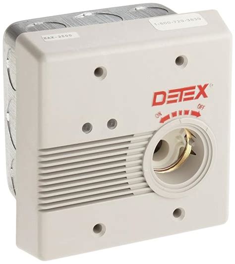 Detex Eax2500f Flush Mounted Ac Dc Powered Door Alarm Household