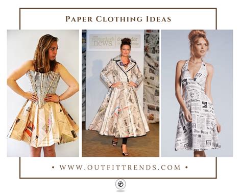 amazing paper dresses collection paper clothing ideas
