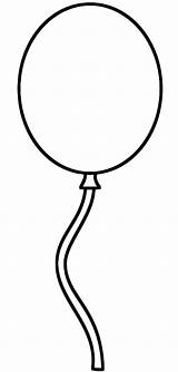 Balloon Coloring Drawing Pages Line Clipart Leap Balloons Clipartbest Drawings 800px 57kb Getdrawings sketch template