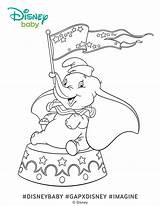 Pages Coloring Dumbo Baby Getdrawings Getcolorings Disney Printable Color sketch template
