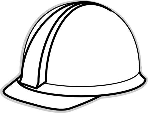 hard hat coloring pages   construction hat construction crafts