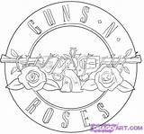 Roses Slash Skulls Iomoio Gnr Gunsnroses Axl Logodix Dragoart Finam sketch template