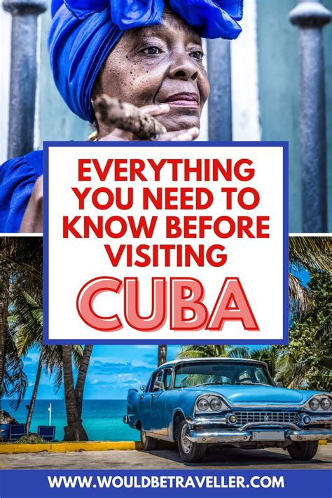 what to know before travelling to cuba a cuba travel guide would be