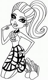 Monster High Coloring Draculaura Pages Boyama Cartoon Printable Popular Library Clipart sketch template
