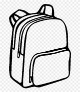 Bag Drawing School Book Backpack Coloring Clipart sketch template
