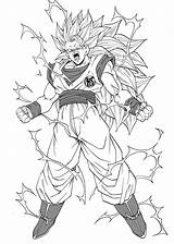 Goku Dragon Ball Manga Super Saiyan Coloring Dbz Pages Gt Drawing Coloriage Sangoku Para Artwork Colorir Sayen Sketch Without sketch template