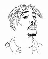 Tupac 2pac Shakur Migos Drawing Pencil Sketches Hop Faciles Rap Gifer Illmatic Weheartit 6i sketch template