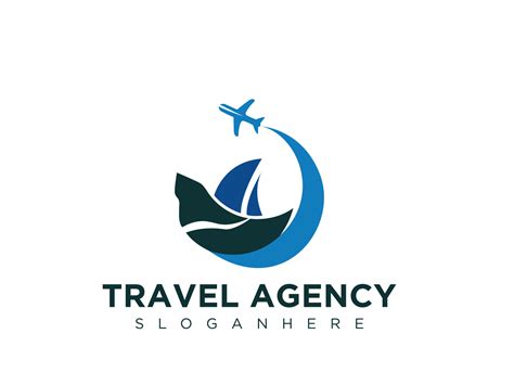 professional travel agency logo design  designersalah  dribbble