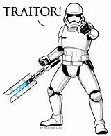 8r Traitor Stormtrooper sketch template