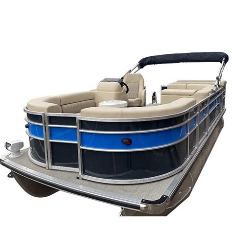 oemodm aluminum deck pontoon boat  customized size  design  sale suppliersaluminum