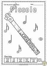 Woodwind Saxophone sketch template