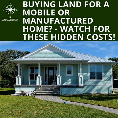 buying land   mobile  manufactured home