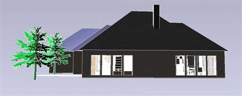 beautiful roof house  model cad drawing details dwg file cadbull