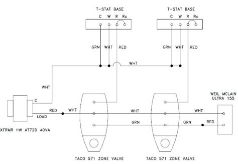 taco  zone valve wiring diagram  wiring diagram sample