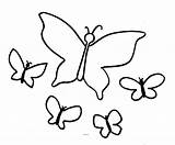 Butterfly Coloring Cartoon Simple Butterflies Pages Easy Outline Printable Drawing Colouring Color Sheet Cliparts Clipart Print Clip Line Outlines Kids sketch template