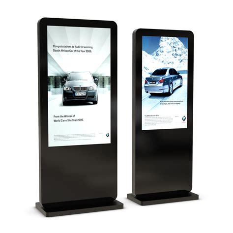 outdoor  standing digital touch screen display james hogg display digital displays