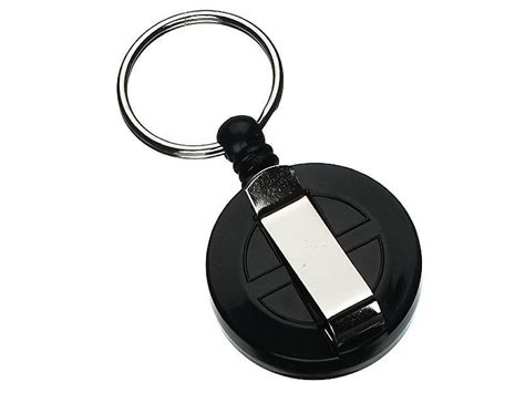 rexel mini retractable key holder nylon cord black logan beenleigh brisbane