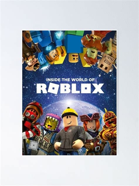 world  roblox games poster  besttrading redbubble