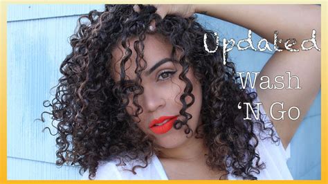updated wash   curly hair routine youtube