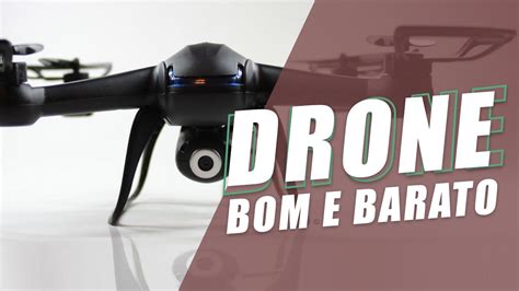 primeiro drone bom  barato unbox  teste de voos youtube