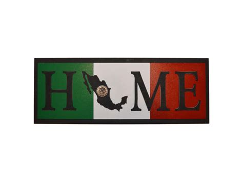 mexico home sign wall art artistic craft supply artistic craft supply