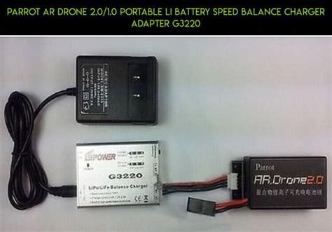 parrot ar drone  portable li battery speed balance charger