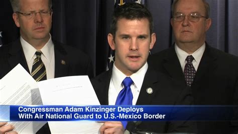illinois rep adam kinzinger deployed to active duty on southern border